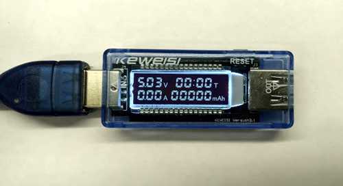 KWS-V20 начальный дисплей